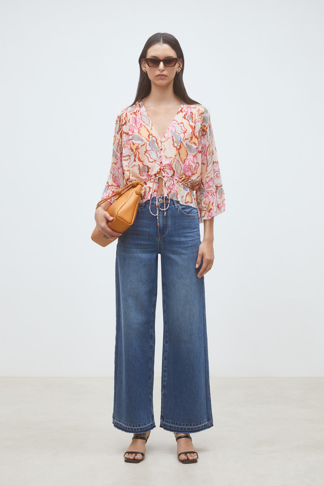 Rocco Jean évasé Bleu jeans Suncoo