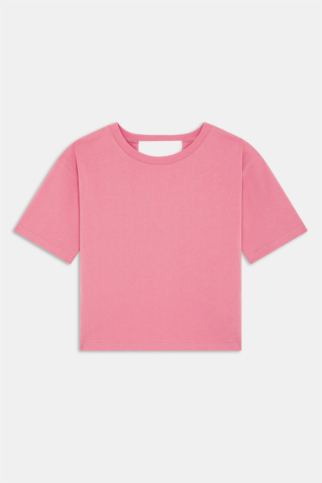 Marti Tee-shirt blush uni ouvert au dos Blush Suncoo