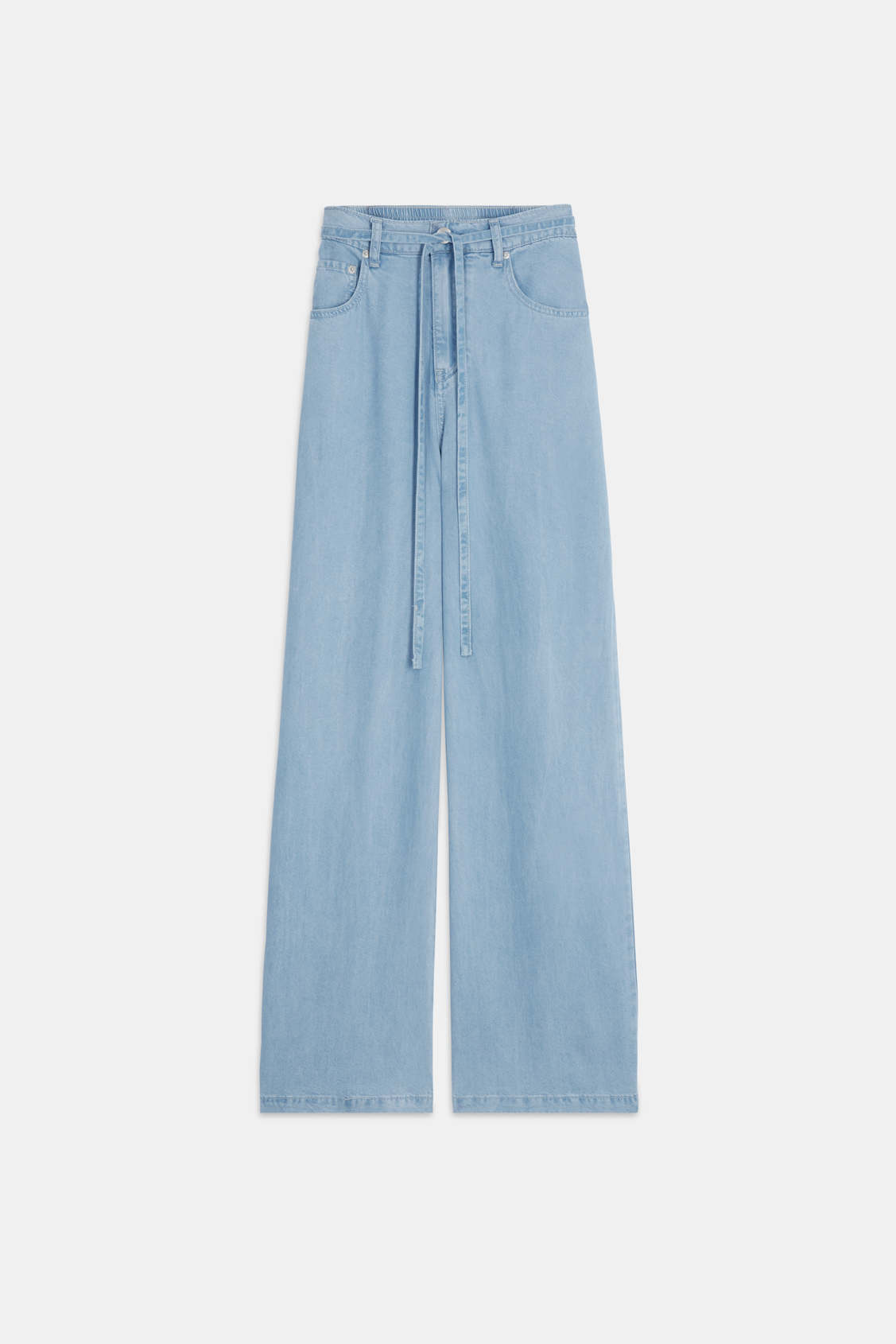 Rabi Jean large fluide Jeans clair Suncoo