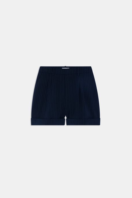 Bilbao Short à rayures Bleu nuit Suncoo