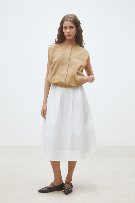 Dan Veste courte sans manches Camel Suncoo