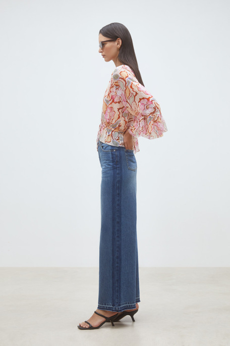 Rocco Jean évasé Bleu jeans Suncoo