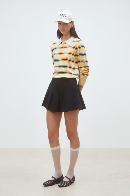 Berkley Jupe short courte patineuse Noir Suncoo