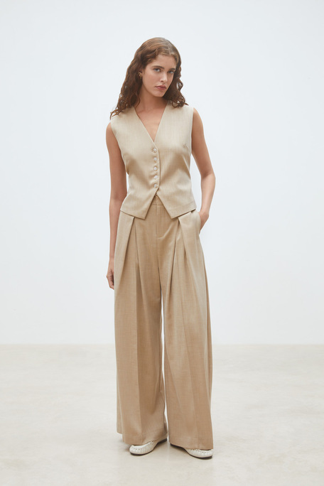 Dylan Veste barman beige Beige Suncoo