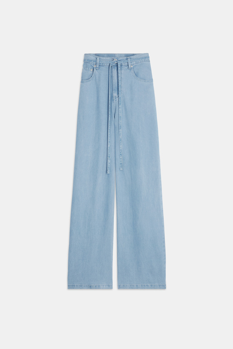 Rabi Jean large fluide Jeans clair Suncoo