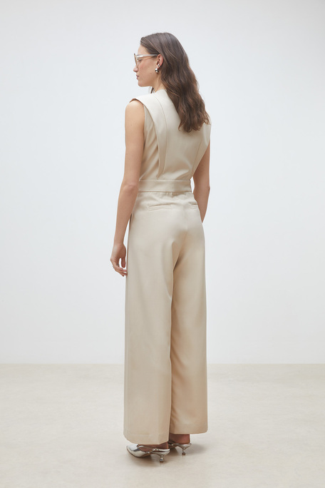 Tivoli Combinaison pantalon à pinces Beige Suncoo