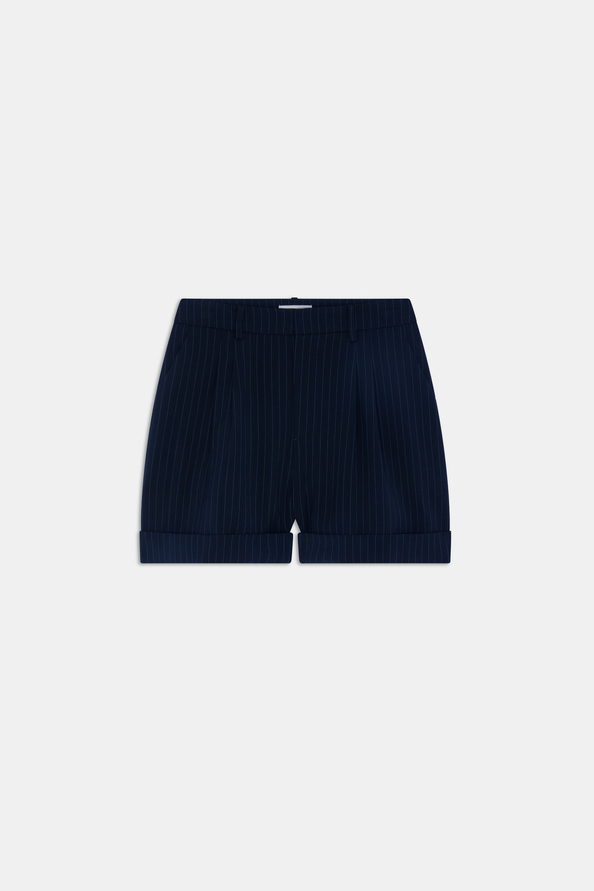 Bilbao Short &agrave; rayures Bleu nuit Suncoo