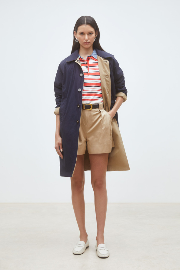 Enzo Trench long r&eacute;versible Camel Suncoo