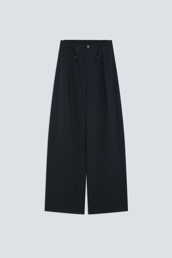 Jio Pantalon large bleu nuit Bleu nuit Suncoo