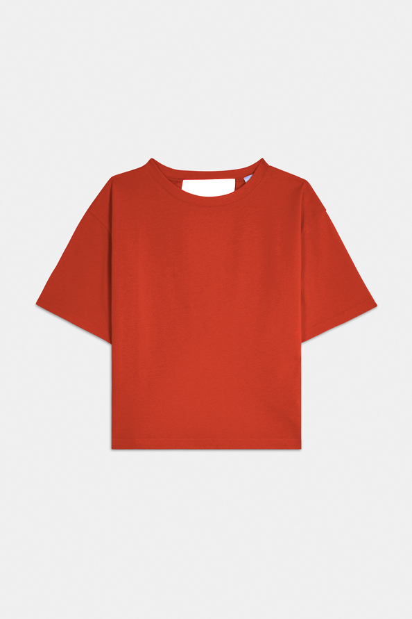 Marti Tee-shirt geranium uni ouvert au dos Geranium Suncoo