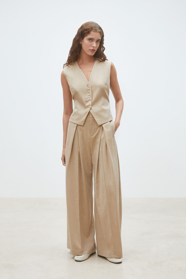 Dylan Veste barman beige Beige Suncoo