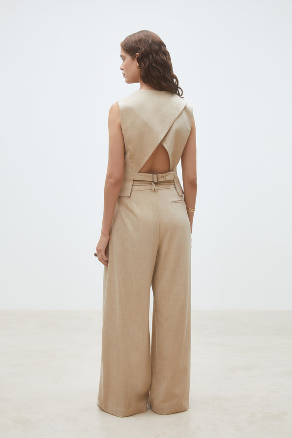 Dylan Veste barman beige Beige Suncoo