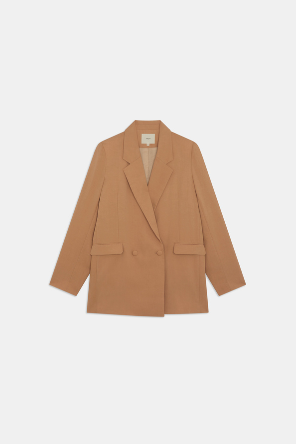 Dina Veste blazer camel uni Camel Suncoo