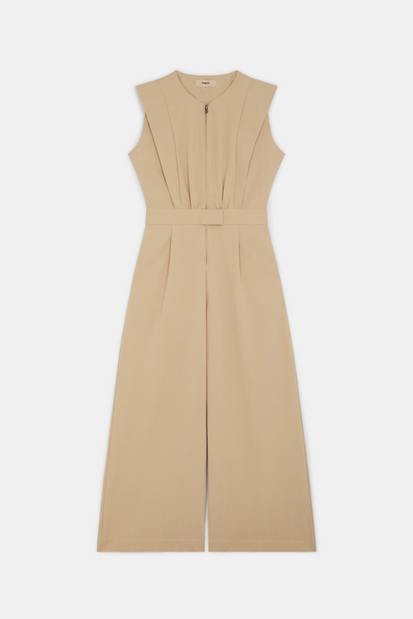 Tivoli Combinaison pantalon &agrave; pinces Beige Suncoo
