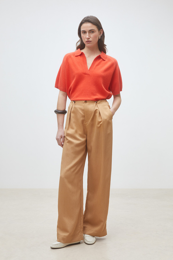 Privaro Pull polo geranium uni Geranium Suncoo