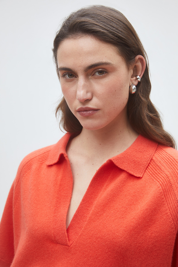 Privaro Pull polo geranium uni Geranium Suncoo