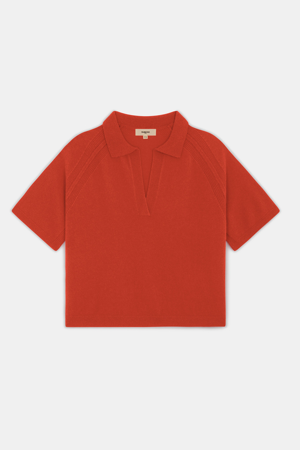 Privaro Pull polo geranium uni Geranium Suncoo
