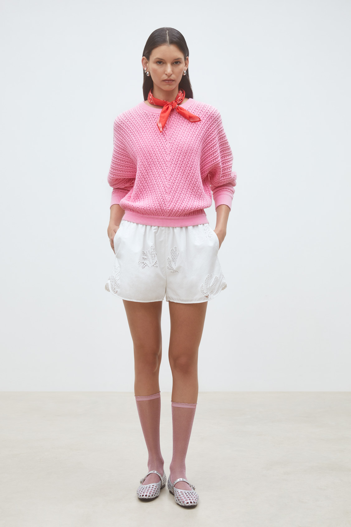 Prador Pull uni rose fantaisie Rose Suncoo