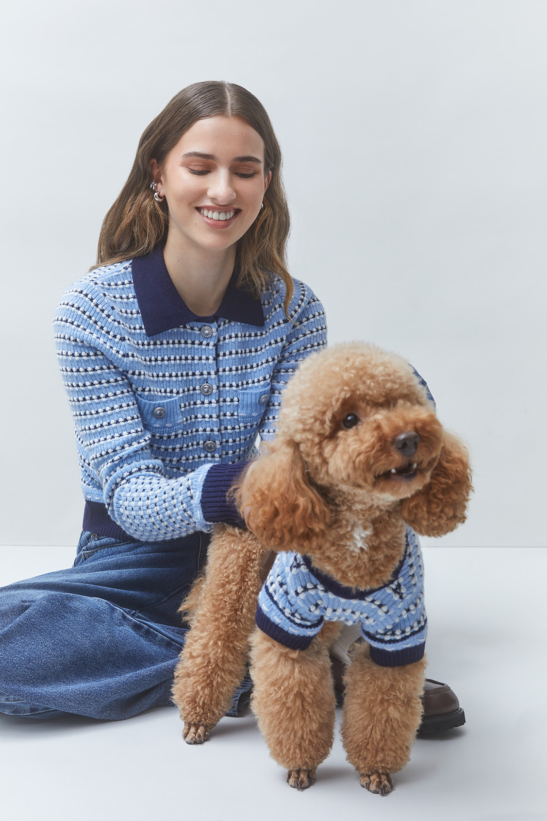 ARTY Pull fantaisie pour chien Bleu ciel Suncoo