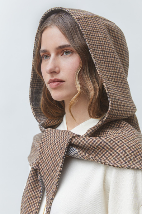 ACHILLE Echarpe à capuche Chocolat Suncoo