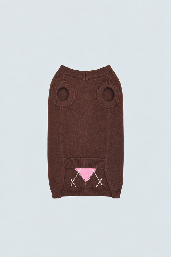 ALFIE Pull pour chien caf&eacute; Caf&eacute; Suncoo