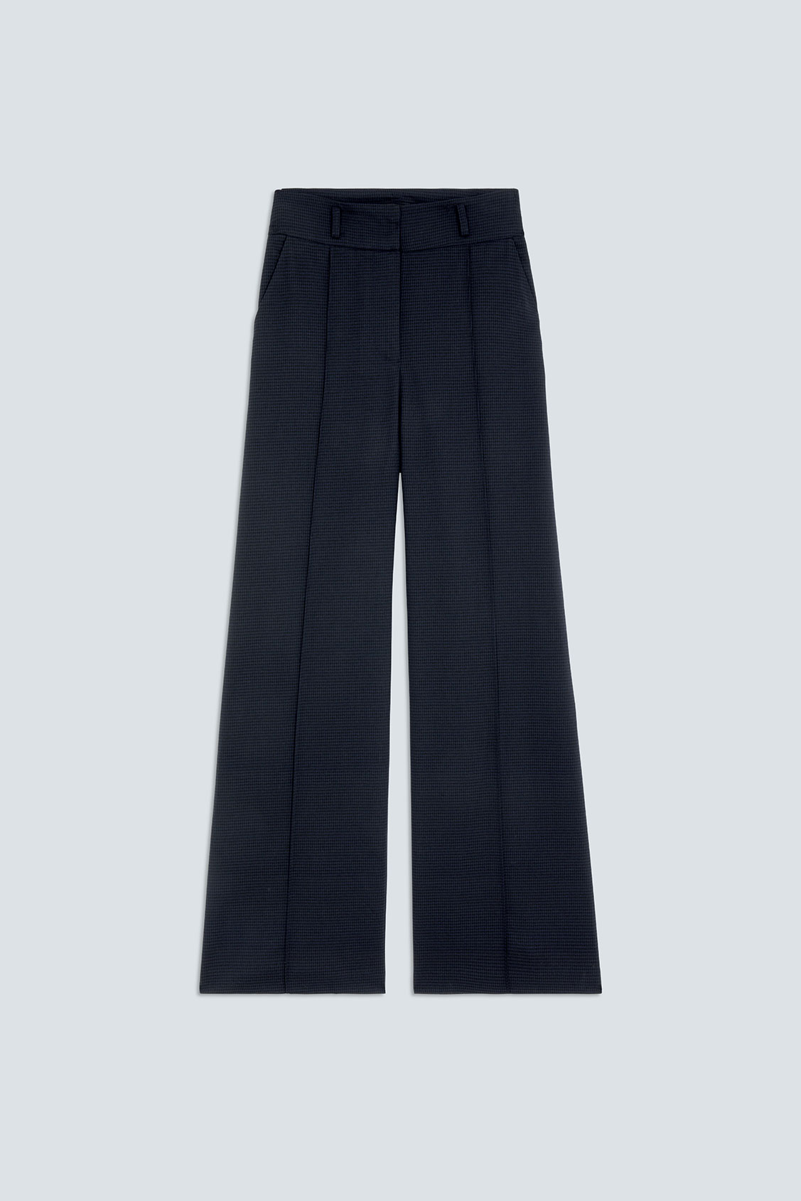 JICKY Pantalon fluide ceinturé Bleu nuit Suncoo