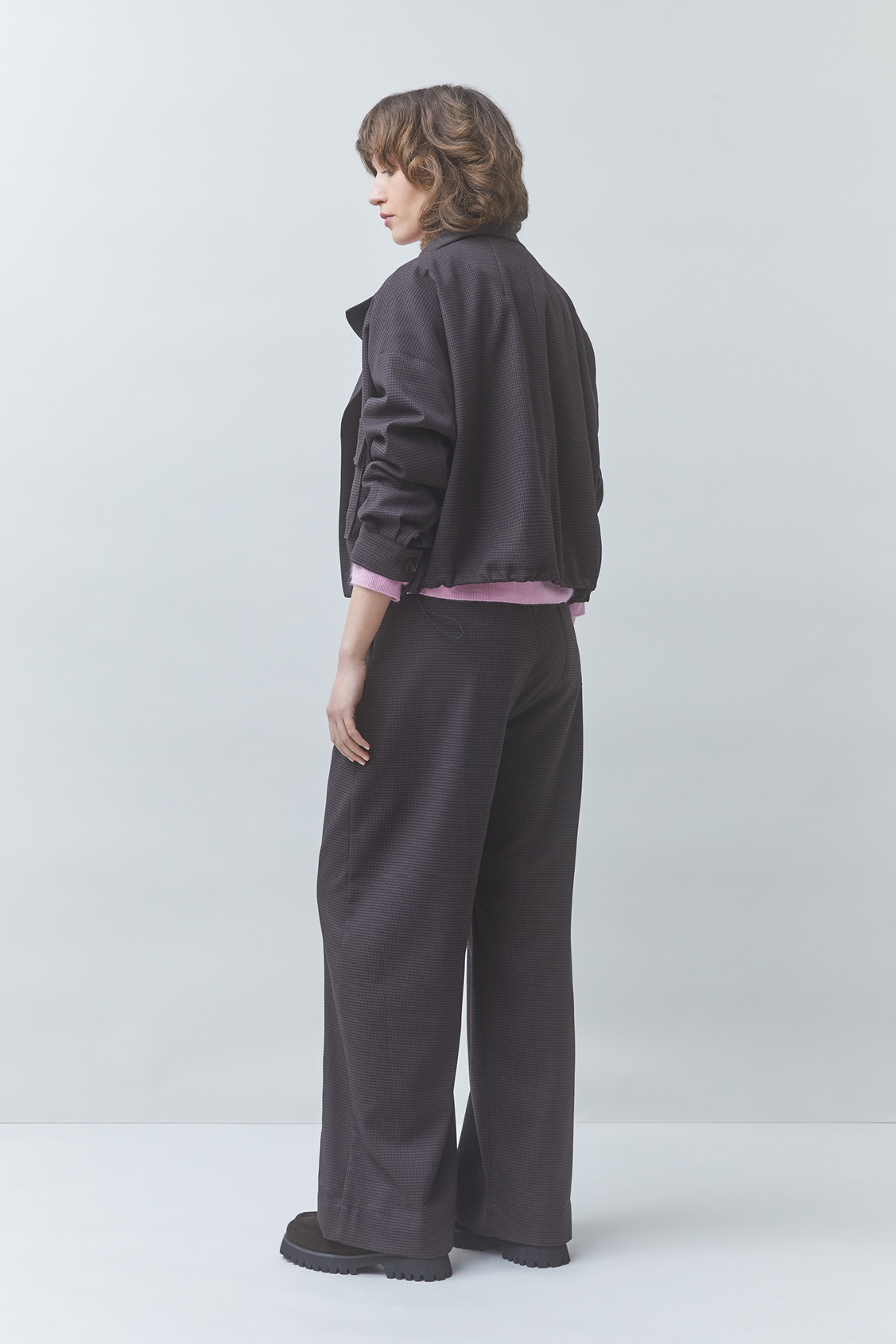 JET Pantalon à pinces choco Chocolat Suncoo