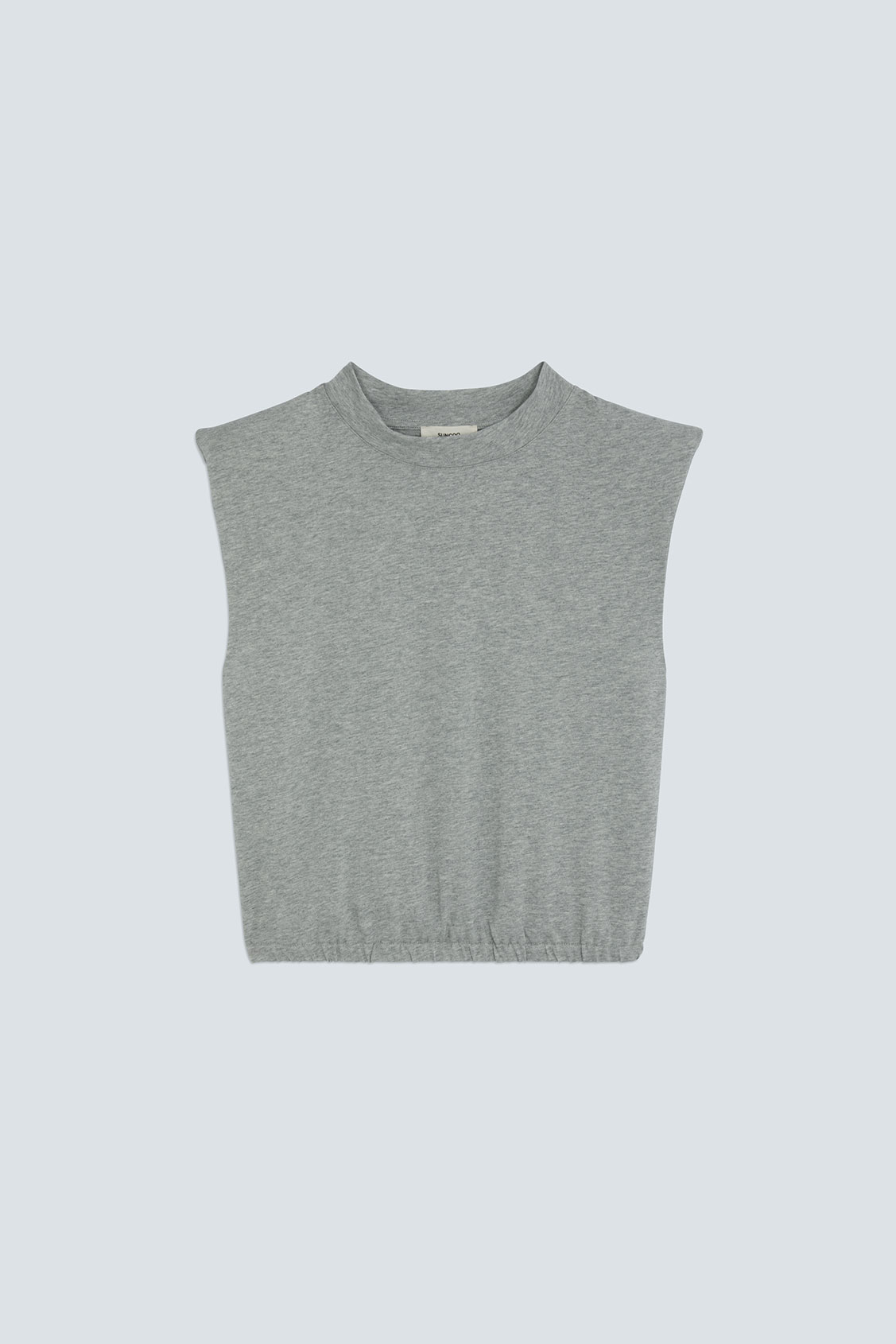 MARCHAL Tee-shirt uni sans manche Gris chiné Suncoo