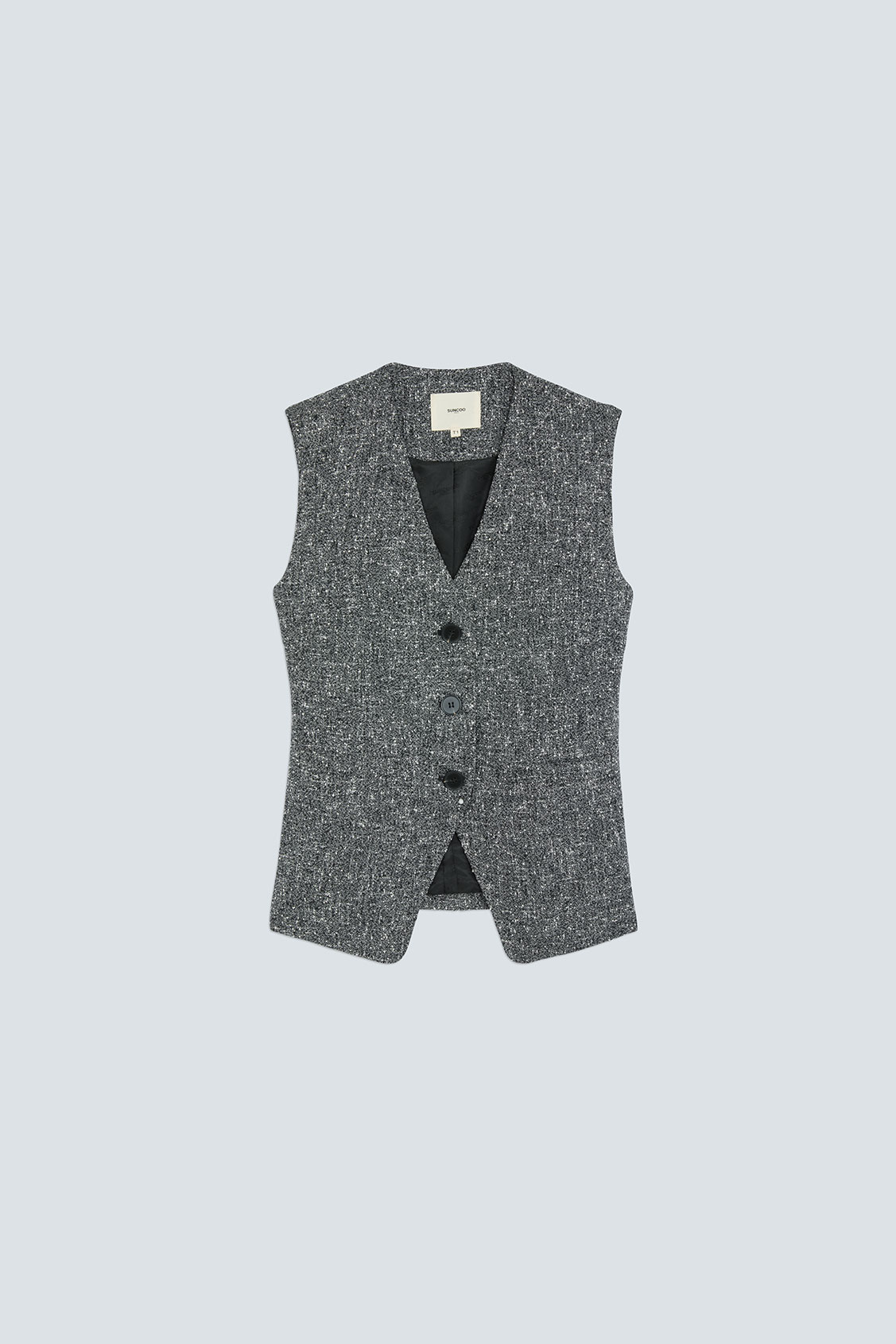 DEREK Veste barman fantaisie Carbone Suncoo