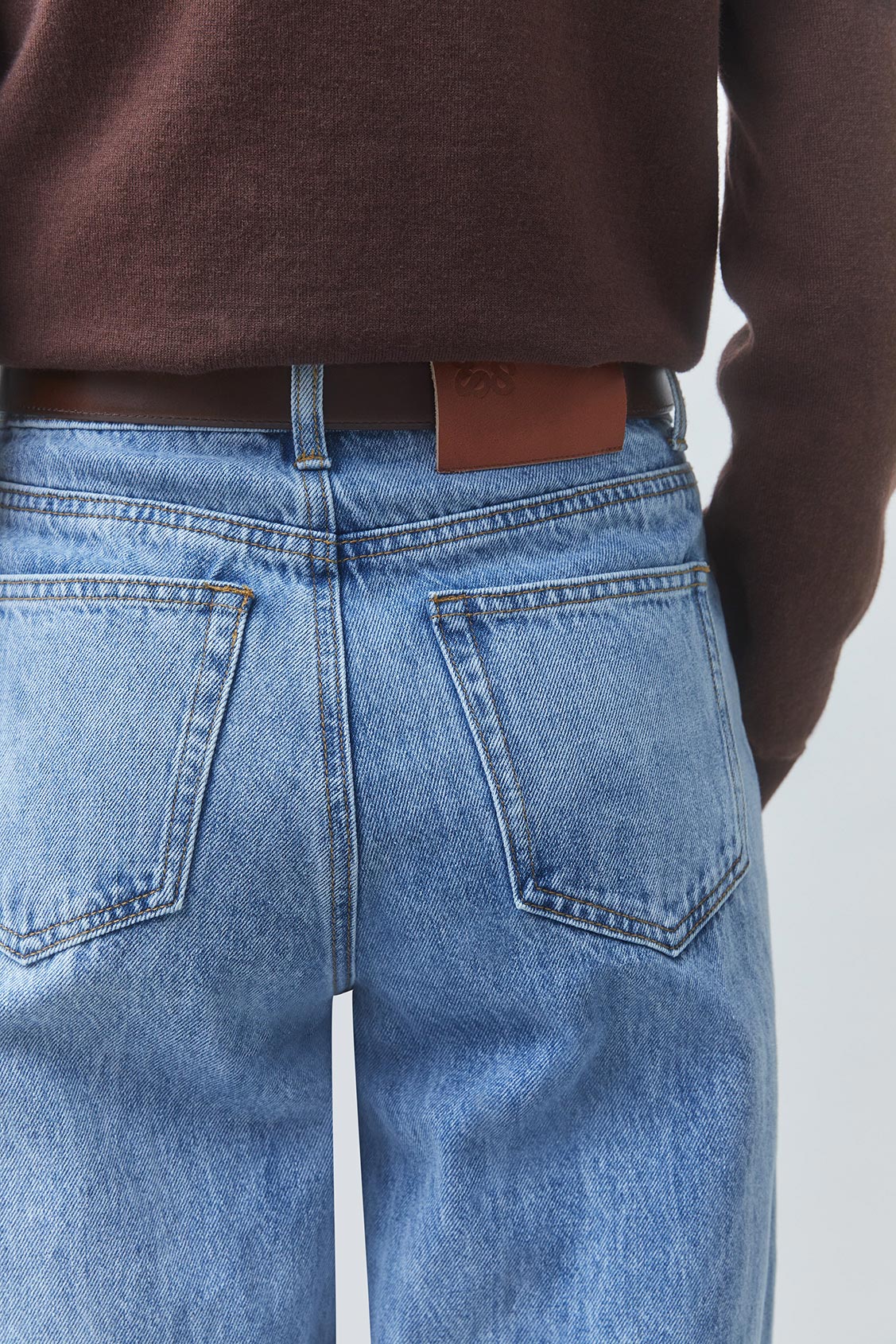 RECIFE Jean large évasé Jeans clair Suncoo