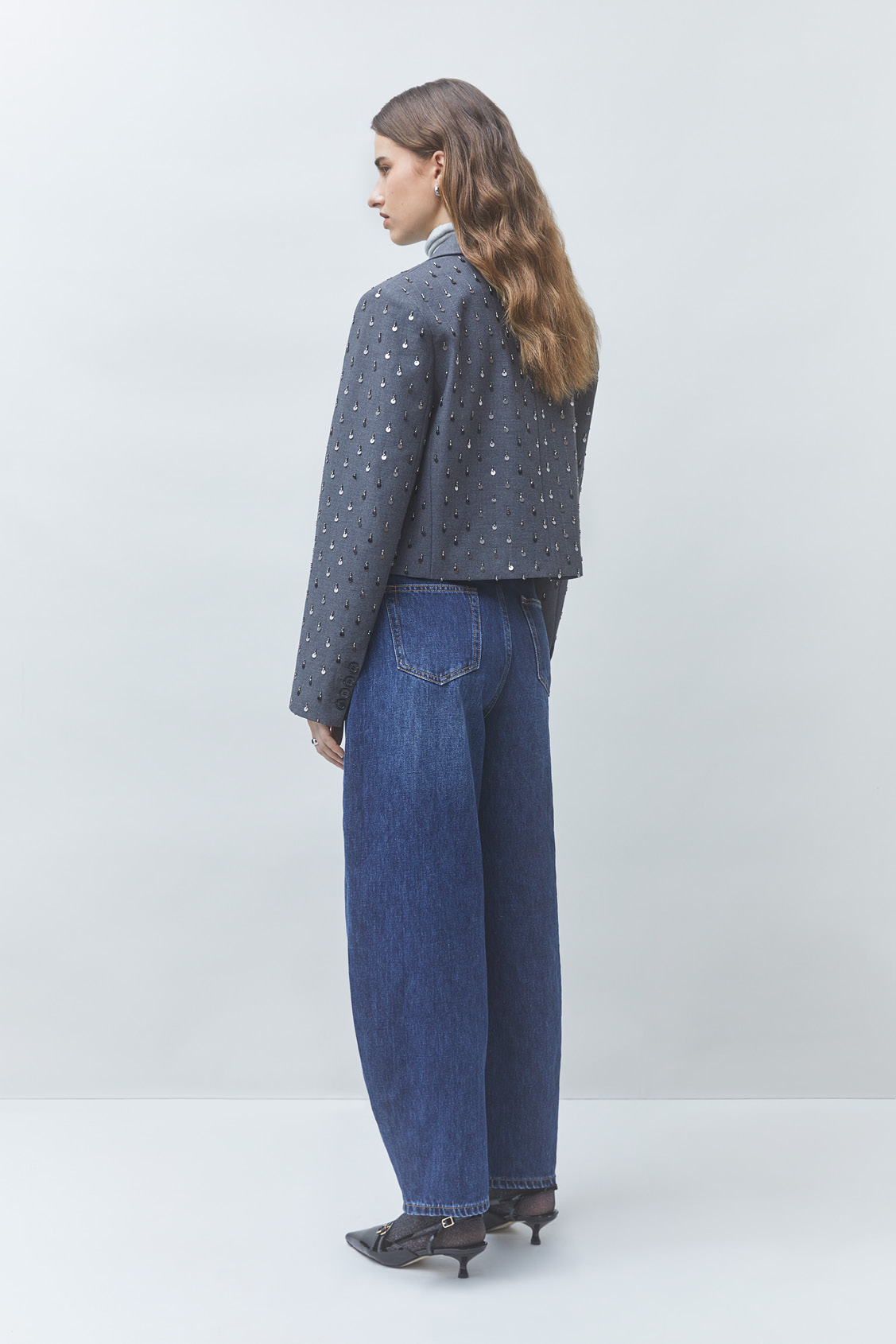 ROBYN Jean barrel Bleu jeans Suncoo