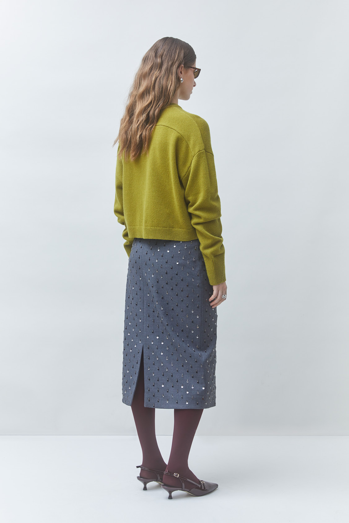 PAULVAR Pull uni olive en laine Olive Suncoo
