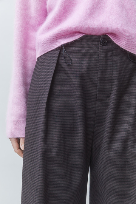 JET Pantalon à pinces choco Chocolat Suncoo