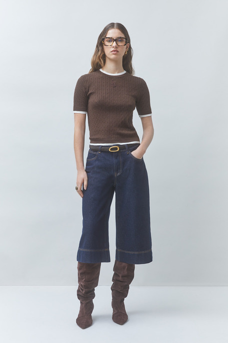 BETTER Bermuda en denim Bleu brut Suncoo