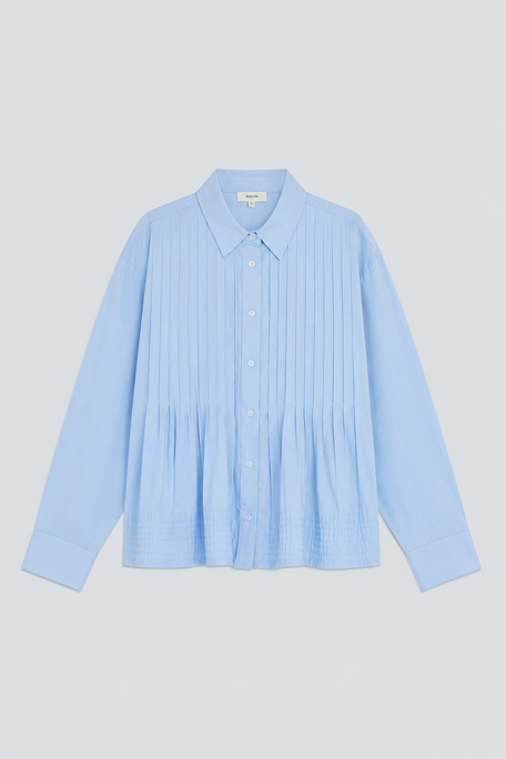 LOELI Chemise plissée Bleu ciel Suncoo