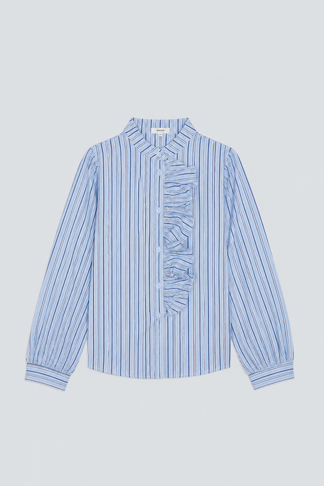 LOLLI Chemise fluide à rayures Bleu Suncoo
