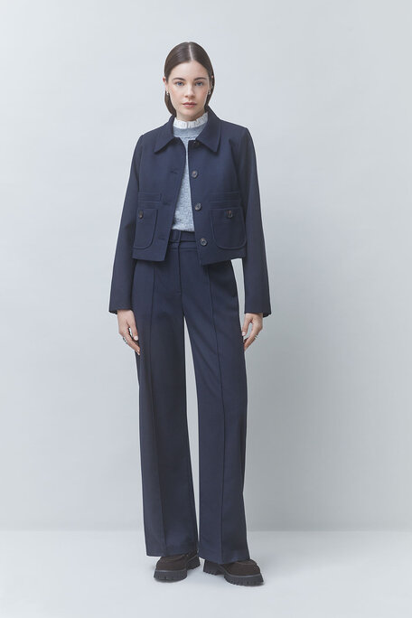 DEXTER Veste courte bleu nuit Bleu nuit Suncoo