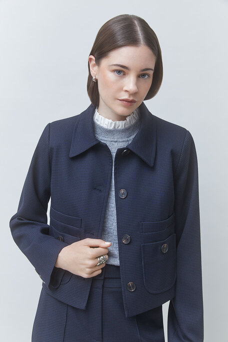 DEXTER Veste courte bleu nuit Bleu nuit Suncoo