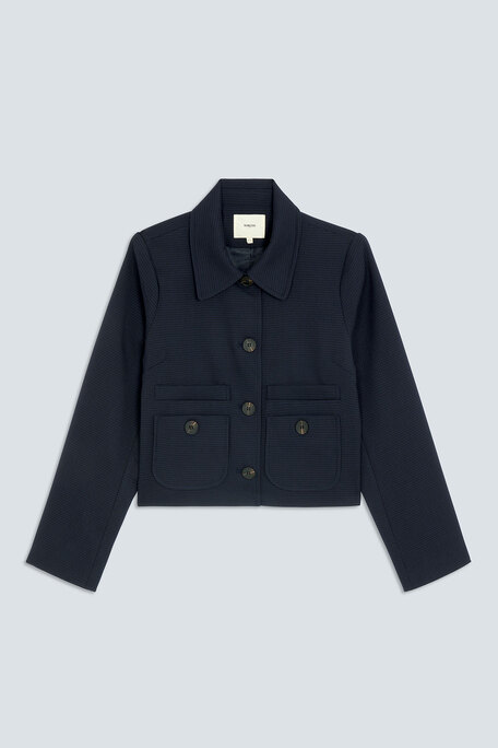 DEXTER Veste courte bleu nuit Bleu nuit Suncoo