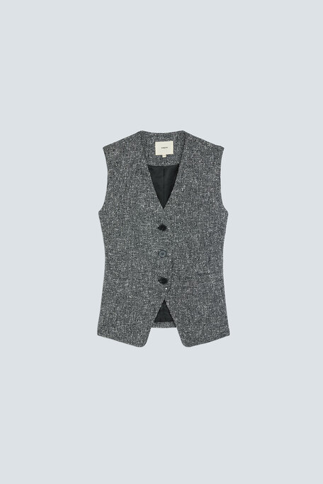 DEREK Veste barman fantaisie Carbone Suncoo