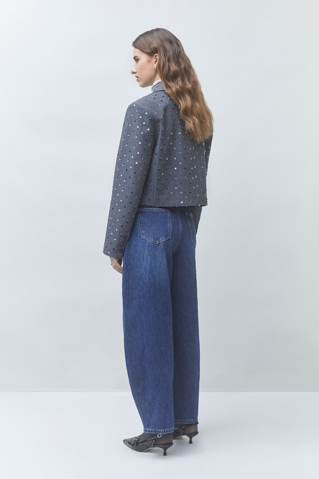 ROBYN Jean barrel Bleu jeans Suncoo