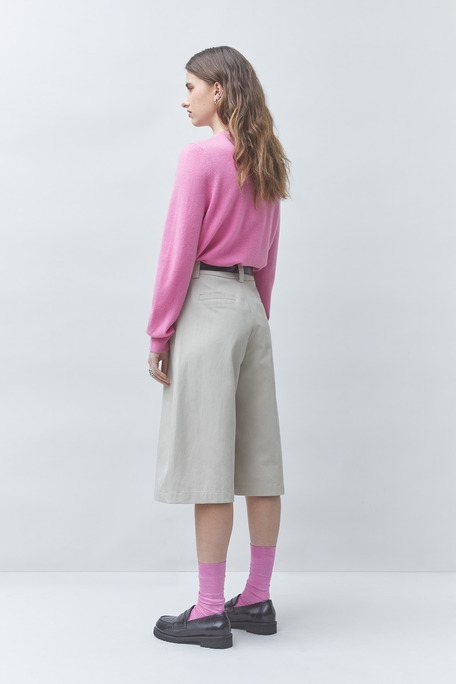 PAZ Pull uni rose en laine Rose Suncoo