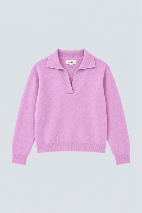 PADOMA Pull uni en laine rose Rose Suncoo