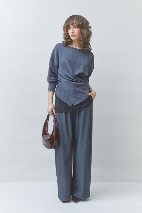 PHILY Pull carbone coupe asymétrique Carbone Suncoo