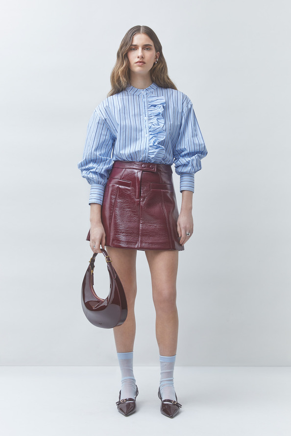 LOLLI Chemise fluide &agrave; rayures Bleu Suncoo
