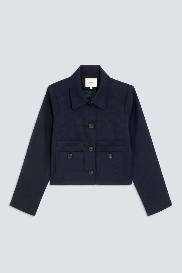 DEXTER Veste courte bleu nuit Bleu nuit Suncoo