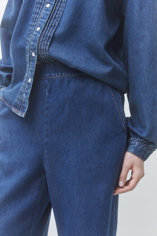 ROOK Jean large fluide Bleu jeans Suncoo