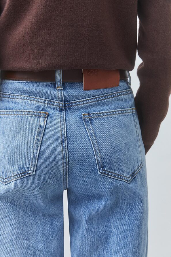 RECIFE Jean large &eacute;vas&eacute; Jeans clair Suncoo