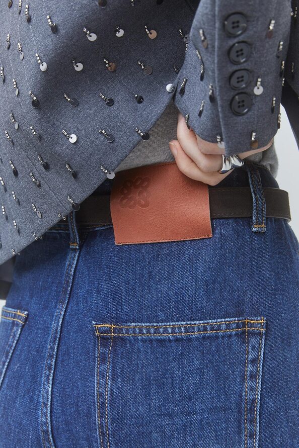 ROBYN Jean barrel Bleu jeans Suncoo