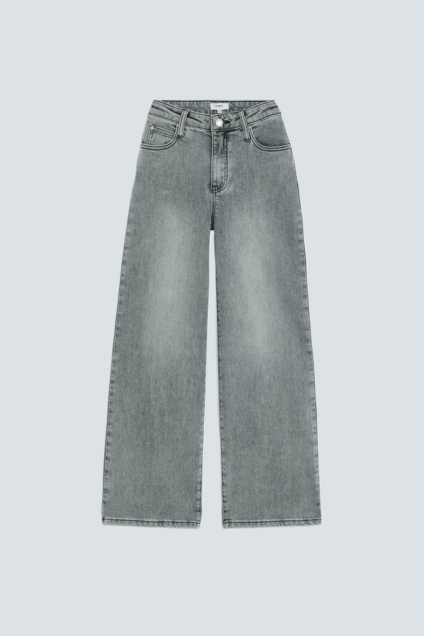 READY Jean gris droit Gris clair Suncoo